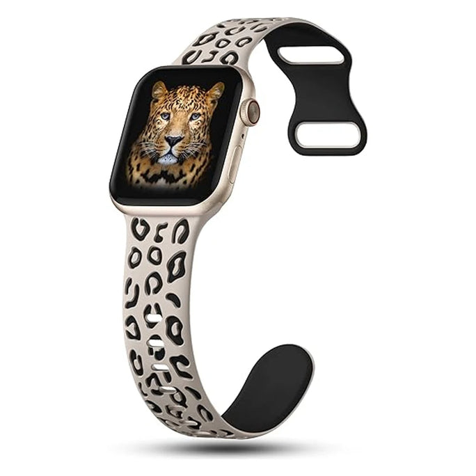Decorated silicone bracelet