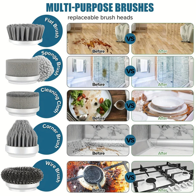 Rotating Electric Brush