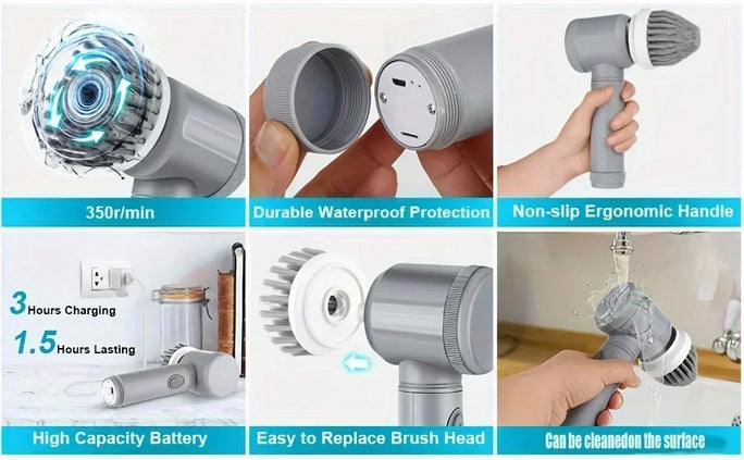 Rotating Electric Brush