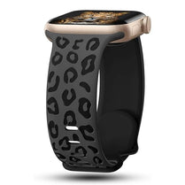 Decorated silicone bracelet